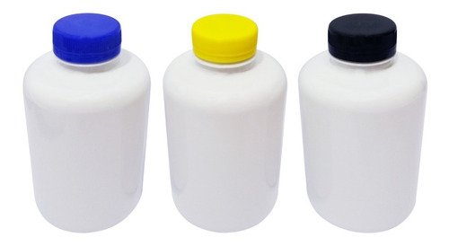 40 Frascos Plástico Branco Pet 500ml Tampa Rosca Lacre Sup