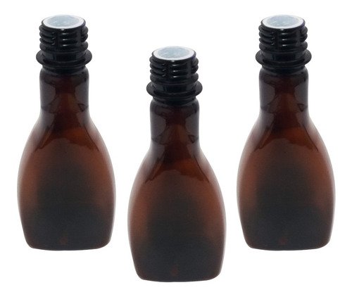 378 Frasco Plástico Âmbar Pet 200ml Tampa L Batoque Mol - Imagem 2