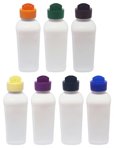 13 Frascos Plástico Branco Pet 500ml Tempero Fliptop Qua - Imagem 3