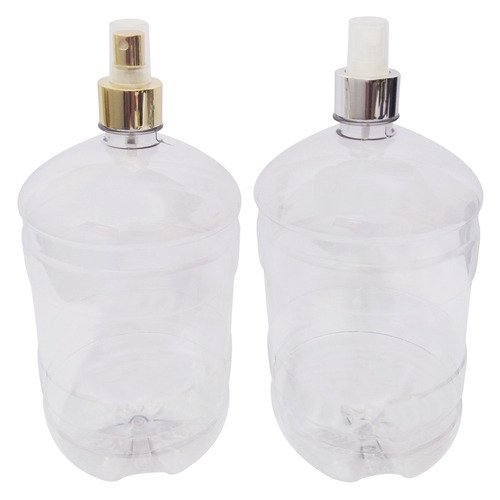 3 Frascos Plásticos Cristal Pet 2l Com Válvula Spray L Gro