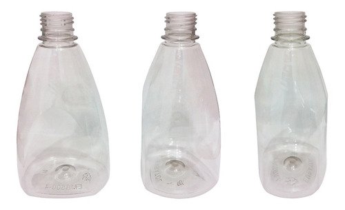 10 Frasco Plástico Cristal Pet 500ml Tampa S Batoque Pir - Imagem 5