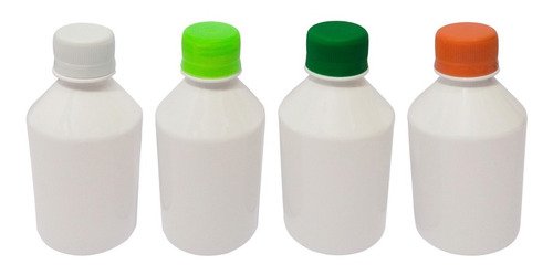 360 Frasco Plástico Branco Pet 250ml Tampa S Batoque Far - Imagem 2