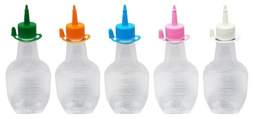 392 Frascos Plástico Cristal Pet 250ml C/ Bico Aplicador Mol - Imagem 2