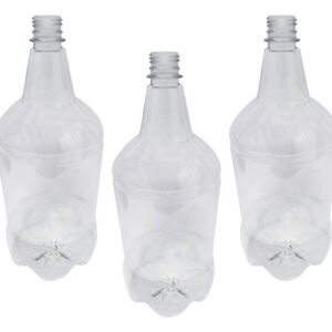 12 Frascos Plástico Cristal Pet De 1,5l Vazio Sem Tampas Gr2