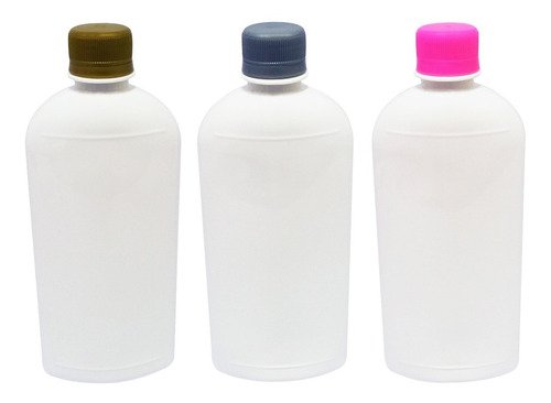 16 Frasco Plástico Branco Pet 400ml Tampa S Batoque Min - Imagem 3