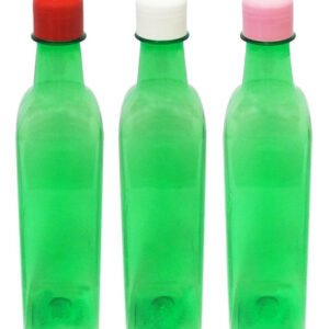 48 Frascos Verde  Pet 500ml Aromatizante Tampa Batoque Aze