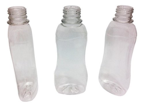1260 Frasco Plástico Cristal Pet 200ml Vazios Sem Tampas Cat