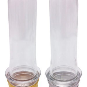 32 Preforma Cristal 27ml Pet 22g Tubete 10cm T Aluminio S/