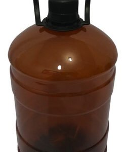 22 Frasco Plástico Âmbar Pet 2l Cerveja Tampa E Alça Growler