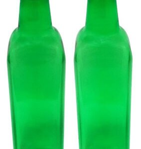 128 Frascos Plástico Verde Pet 500ml Tampa Aluminio S/ Aze
