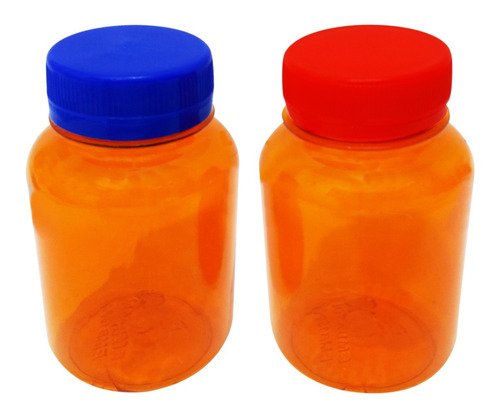 693 Frascos Plástico Laranja Pet 150ml Tampa Rosca Lacre Sup - Imagem 2