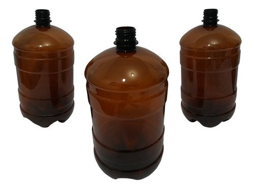 225 Frasco Plástico Âmbar Pet 2l Cerveja Tampa Alça Growler - Imagem 4