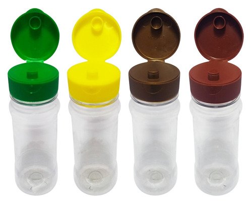 702 Frascos Plástico Cristal Pet 120ml Batoque Fliptop Con - Imagem 2