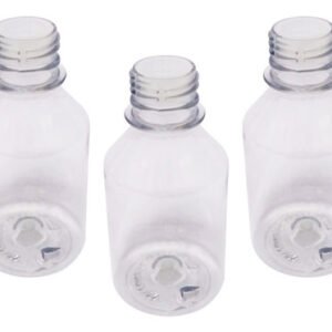 141 Frasco Plástico Cristal Pet 150ml Batoque 12 Furos Far