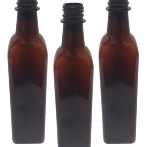 51 Frascos Plástico Âmbar Pet 500ml Vazios Sem Tampas Aze