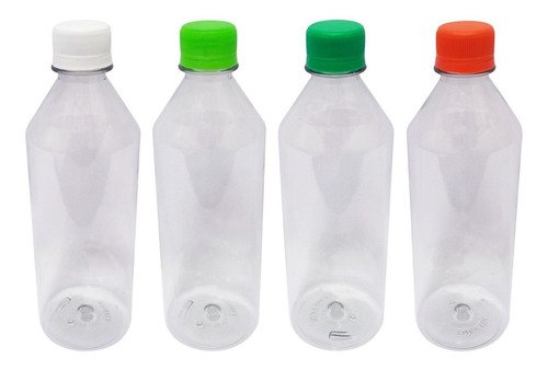 220 Frasco Plástico Cristal Pet 500ml Tampa S Batoque Cos - Imagem 2