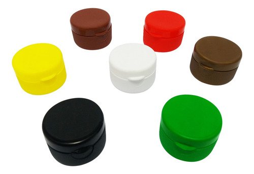 212 Frascos Plástico Âmbar Pet 500ml C/ Tampa Fliptop Far - Imagem 5