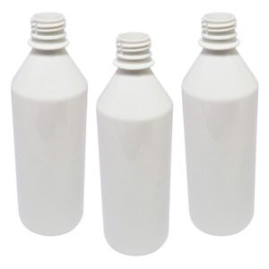 220 Frasco Plástico Branco Pet 500ml Batoque 12 Furos Cos