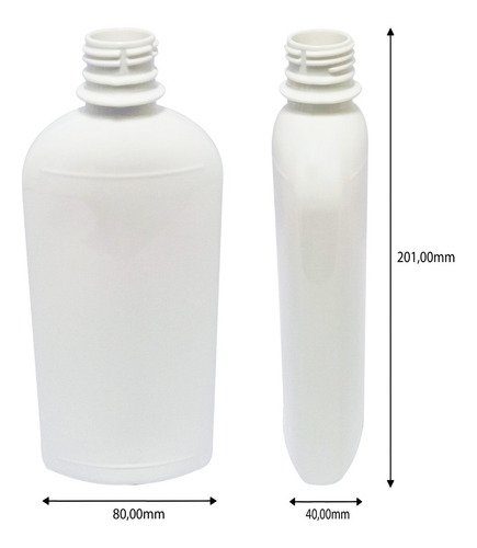 16 Frasco Plástico Branco Pet 400ml Tampa S Batoque Min - Imagem 10