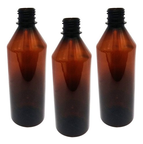49 Frascos Âmbar Pet 500ml Aromatizante Tampa Batoque Cos - Imagem 3