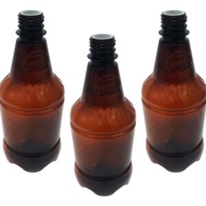 40 Frasco Plástico Âmbar Pet 500ml Batoque 12 Furos Gr2