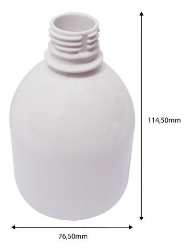 226 Frasco Plástico Branco Pet 300ml Tampa S Batoque Sab - Imagem 9