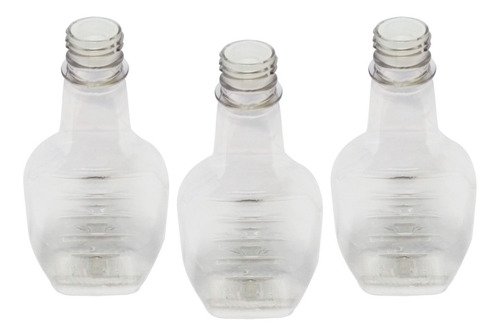 392 Frasco Plástico Cristal Pet 250ml Batoque 12 Furos Mol