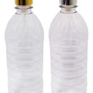 130 Frascos Plástico Cristal 800ml Válvula Bico Pato L Que