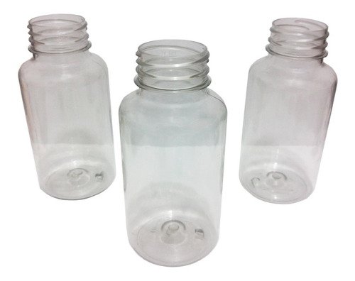 22 Frascos Plástico Cristal Pet 240ml Tampa Rosca Lacre Sup - Imagem 3