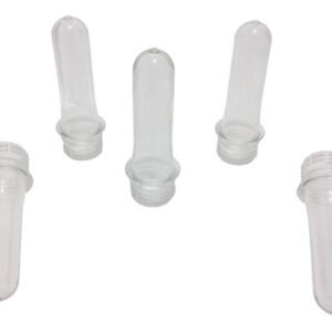 36 Preforma Cristal 25ml Pet 24g Tubete 10cm Sem Tampas