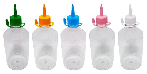 48 Frascos Plástico Cristal Pet 500ml C/ Bico Aplicador Far - Imagem 2