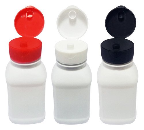 95 Frascos Plástico Branco Pet 200ml Batoque Fliptop Qua