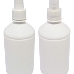 108 Frascos Plásticos Branco Pet 500ml Válvula Spray S Far