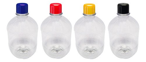 39 Frascos Cristal Pet 500ml Aromatizante Tampa Batoque Cac