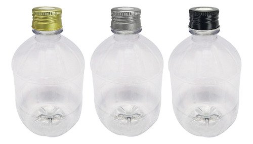10 Frasco Plástico Cristal Pet 500ml Tampa Difusor C/ F Cac