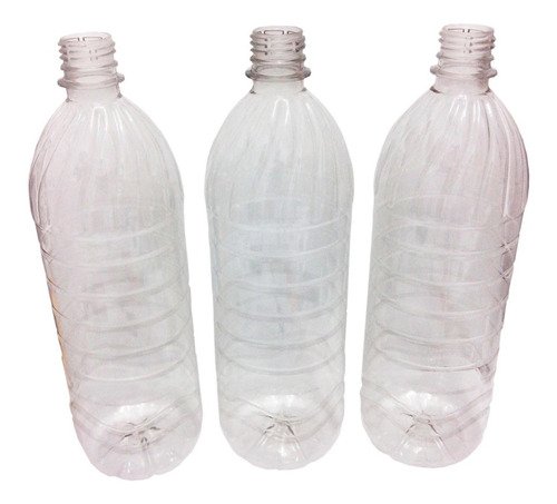 122 Frasco Plástico Cristal Pet 1l Batoque 12 Furos Suc - Imagem 3