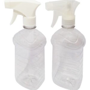 114 Frascos Plásticos Cristal Pet 1l Com Válvula Gatilho Ama