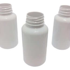 22 Frascos Plástico Branco Pet 240ml Vazios Sem Tampas Sup
