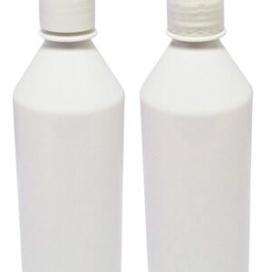 45 Frascos Plástico Branco 500ml Válvula Bico Pato S Cos