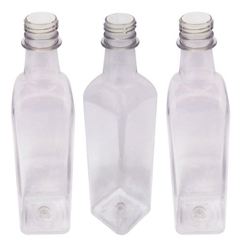 122 Frasco Plástico Cristal Pet 500ml Azeite Tampa L Batoque - Imagem 2