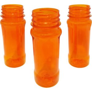 405 Frasco Plástico Laranjado Pet 120ml Vazio Sem Tampas Con