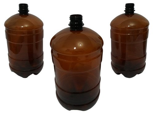 60 Frascos Plástico Âmbar Pet 2l C/ Bico Aplicador Gro - Imagem 4
