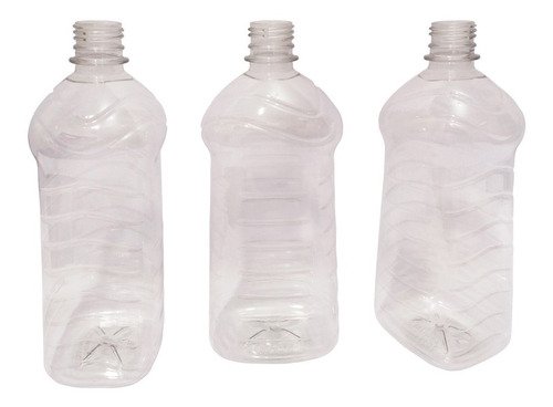 27 Frascos Plásticos Cristal Pet 1l Com Válvula Spray S Ama - Imagem 2