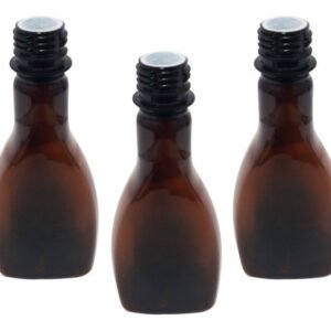 272 Frasco Plástico Âmbar Pet 200ml Batoque 12 Furos Mol