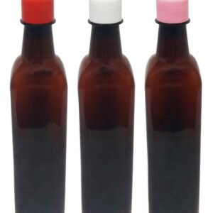 48 Frascos Âmbar Pet 500ml Aromatizante Tampa Batoque Aze