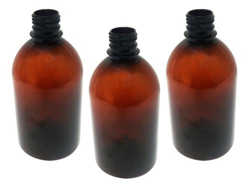 108 Frascos Plástico Âmbar Pet 500ml Tampa Aluminio S/ Sab - Imagem 2