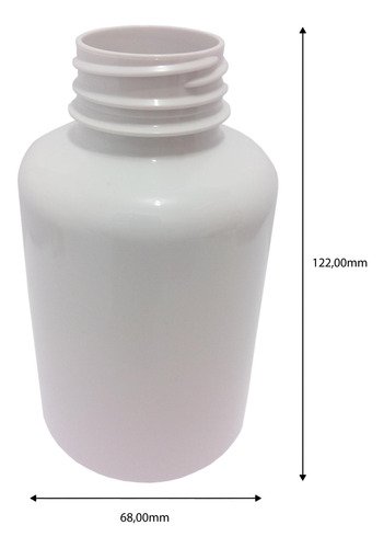 162 Frascos Plástico Branco Pet 330ml Tempero Fliptop Sup - Imagem 8