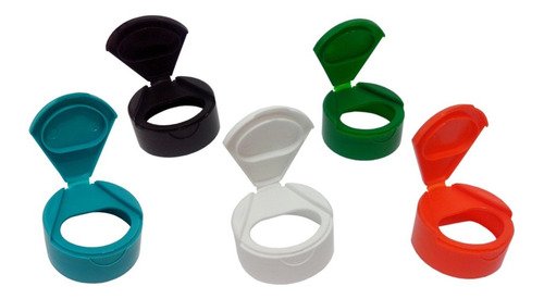 22 Frascos Plástico Branco Pet 240ml Tampa Fliptop Cap Sup - Imagem 5