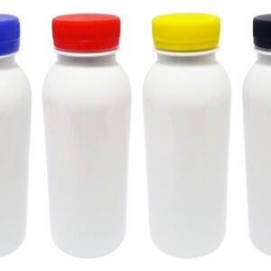 66 Frascos Plástico Branco Pet 300ml Batoque Fliptop Det