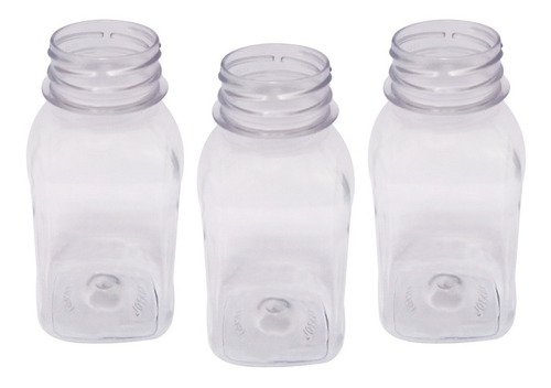 24 Frasco Plástico Cristal Pet 200ml Tam Rosca C/ Lacre Qua - Imagem 3